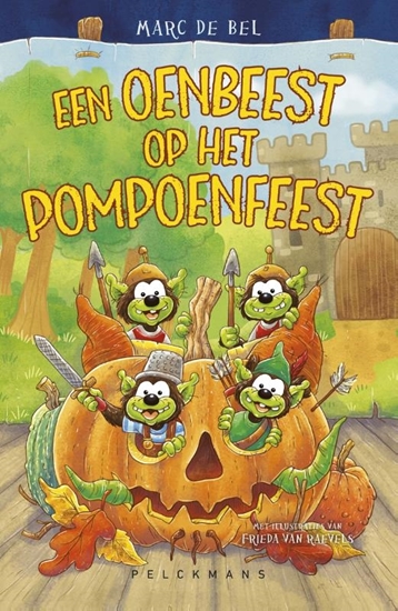Afbeelding van Een oenbeest op het pompoenfeest