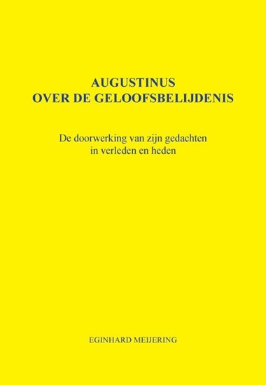 Afbeelding van Augustinus over de geloofsbelijdenis