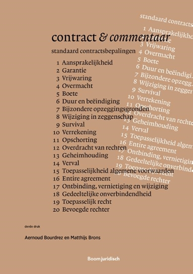 Afbeelding van Contract & commentaar