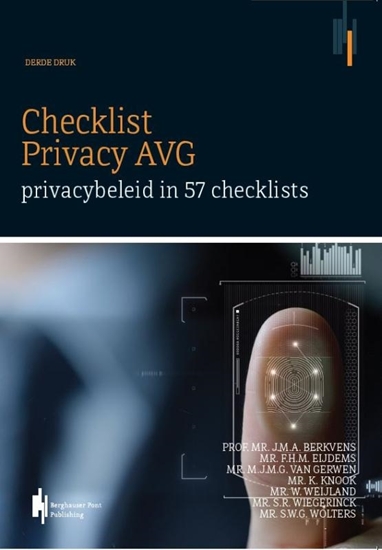 Afbeelding van Checklist Privacy AVG