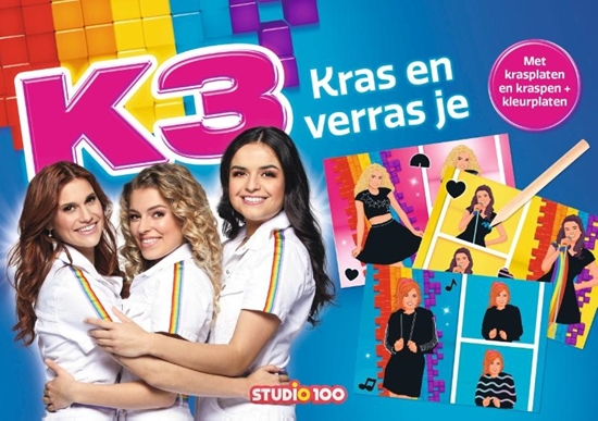 Afbeelding van K3 krasboek: Kras en verras je