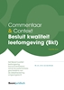 Afbeelding van Commentaar & Context Besluit kwaliteit leefomgeving (Bkl)