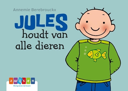 Afbeeldingen van Jules kartonboekje Jules houdt van alle dieren