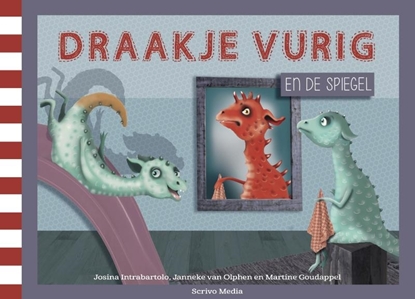 Afbeeldingen van Draakje Vurig en de spiegel