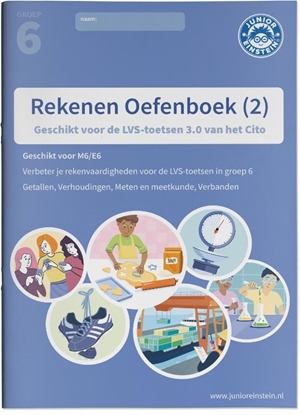 Afbeeldingen van Deel 2 Rekenen Oefenboek deel 2 groep 6