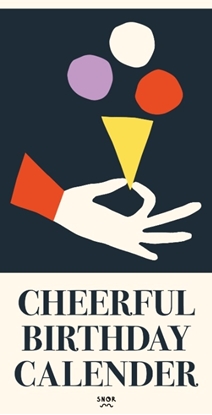 Afbeeldingen van Cheerful stationery Cheerful Birthday Calendar