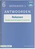 Afbeelding van Toetsbaas Rekenen antwoordenboek groep 6 Werkboek 1