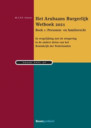 Afbeeldingen van SNAAR Het Arubaans Burgerlijk Wetboek 2021 Boek 1: Personen- en familierecht