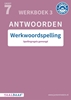 Afbeelding van Taalbaas Werkwoordspelling groep 7 antwoordenboek 3