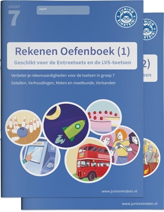 Afbeeldingen van Delen 1 en 2 Rekenen Oefenboek delen 1 en 2 geschikt voor de Citotoets