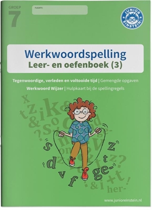 Afbeeldingen van Werkwoordspelling voor groep 7 3 Deel 3 Spellingsoefeningen gemengd groep 7 leer- en oefenboek