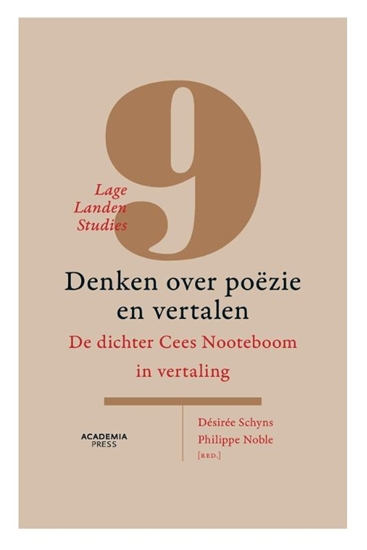 Afbeelding van Lage Landen Studies Denken over poëzie en vertalen