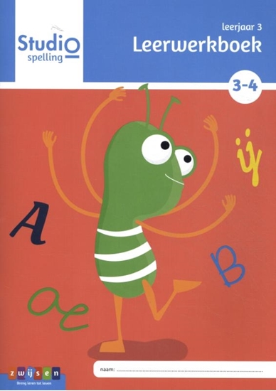 Afbeelding van Studio Spelling Leerjaar 3 blok 3 en 4 leerwerkboek