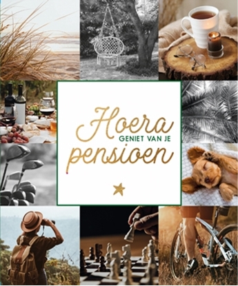 Afbeeldingen van Hoera, geniet van je pensioen