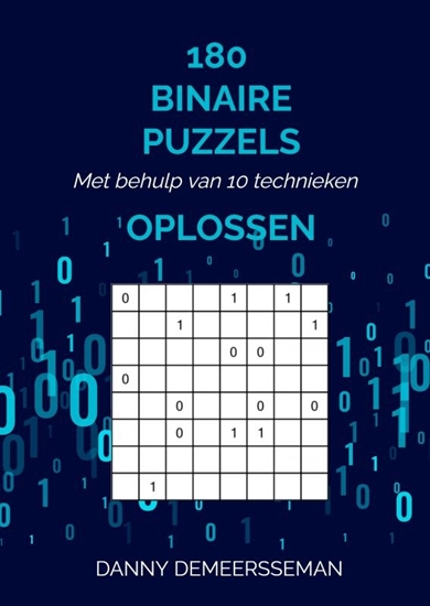 Afbeelding van 180 BINAIRE PUZZELS OPLOSSEN