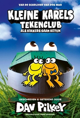 Afbeeldingen van Kleine Karels Tekenclub Als kikkers gaan keten