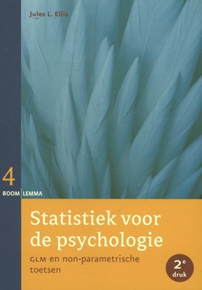 Afbeeldingen van Statistiek voor de psychologie Statistiek voor de psychologie deel 4