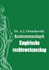 Afbeelding van Rechtswetenschap Empirische rechtswetenschap