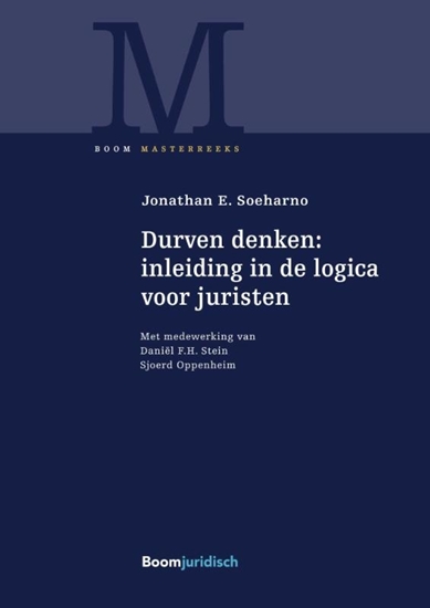 Afbeelding van Boom Masterreeks Durven denken: inleiding in de logica voor juristen