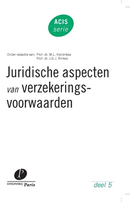 Afbeeldingen van ACIS-serie Juridische aspecten van verzekeringsvoorwaarden