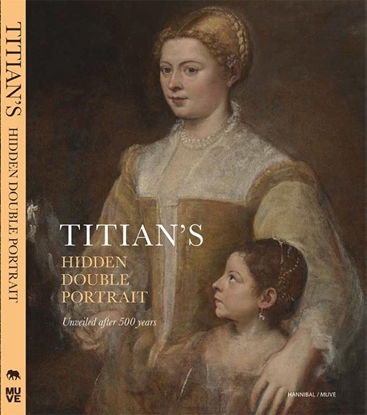 Afbeeldingen van Titian's hidden double portrait