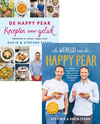 Afbeeldingen van Combipakket De Wereld van de Happy Pear & De Happy Pear Recepten voor geluk
