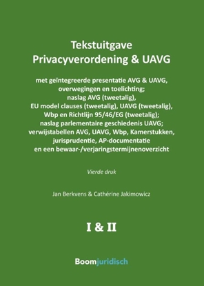 Afbeeldingen van Tekstuitgaven Tekstuitgave Privacyverordening & UAVG
