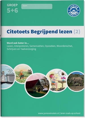 Afbeeldingen van Citotoets Begrijpend Lezen 2 - Groep 5 en 6 Opgaven voor Begrijpend lezen