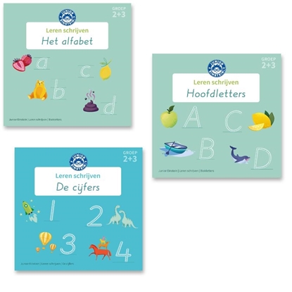 Afbeeldingen van Leren schrijven - Blokschrift compleet - Groep 2 en 3