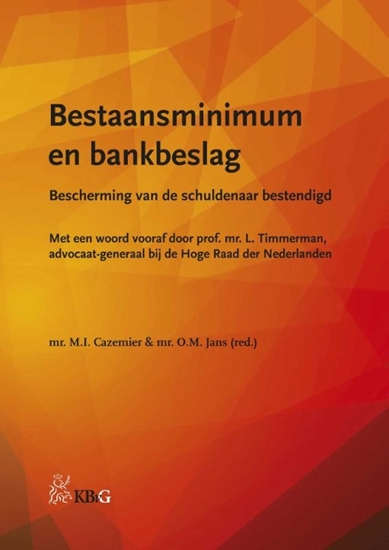Afbeelding van Bestaansminimum en bankbeslag