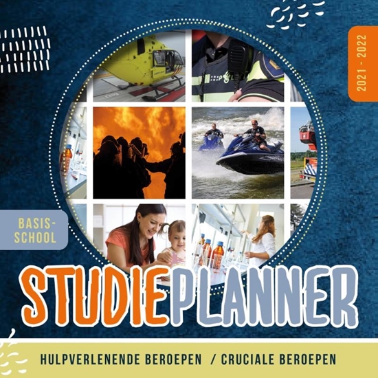 Afbeelding van Basisschoolstudieplanner 2021/22 'Cruciale beroepen'