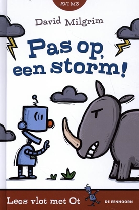Afbeeldingen van Lees vlot met Ot Pas op, een storm!