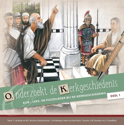 Afbeeldingen van Puzzelboeken Onderzoekt de Kerkgeschiedenis 1