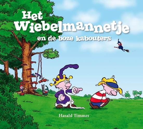 Afbeelding van Het wiebelmannetje Het wiebelmannetje en de boze kabouters