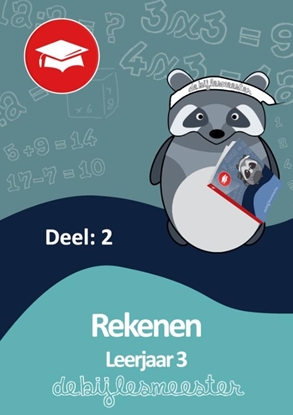 Afbeeldingen van Oefenboeken De Bijlesmeester Oefenboek Rekenen deel 2 leerjaar 3
