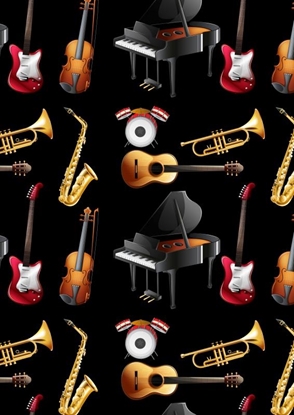 Afbeeldingen van Gitaarakkoorden- Gitaartabs Notenschrift- Bladmuziek (A4) Colorful Instrument- Allets Comfort