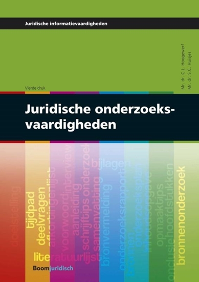Afbeelding van Juridische informatievaardigheden Juridische onderzoeksvaardigheden