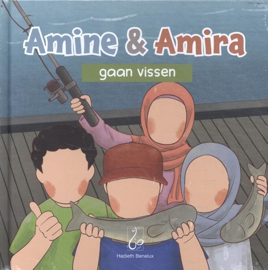 Afbeelding van Amine en Amira Amine en Amira gaan vissen