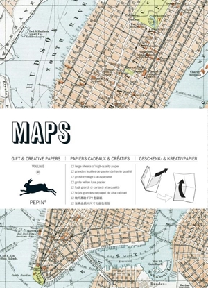 Afbeeldingen van Gift & creative papers Maps Volume 60