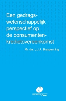 Afbeeldingen van Een gedragswetenschappelijk perspectief op de consumentenkredietovereenkomst