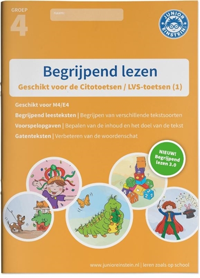 Afbeelding van Begrijpend lezen Oefenboek 1 1; begrijpend leesteksten, voorspelopgaven en gatenteksten