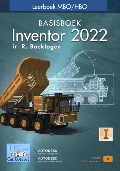 Afbeelding van Inventor 2022 MBO/HBO Basisboek