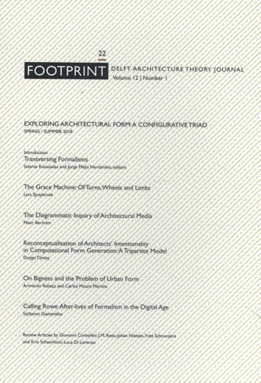 Afbeelding van Footprint Journal Exploring Architectural Form: A Configurative Triad