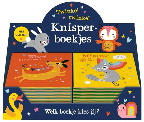 Afbeelding van Knisperboekjes Display Twinkel Twinkel Knisperboekjes 2T x 5 ex.