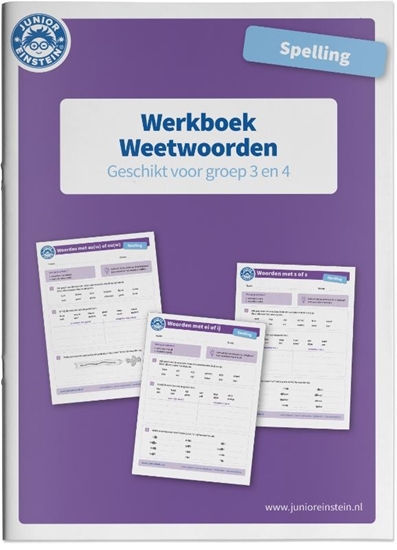 Afbeelding van Spelling Weetwoorden geschikt voor groep 3 en 4 Werkboek