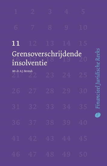 Afbeelding van Financieel Juridische Reeks Grensoverschrijdende insolventie