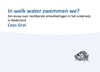 Afbeelding van In welk water zwemmen we?