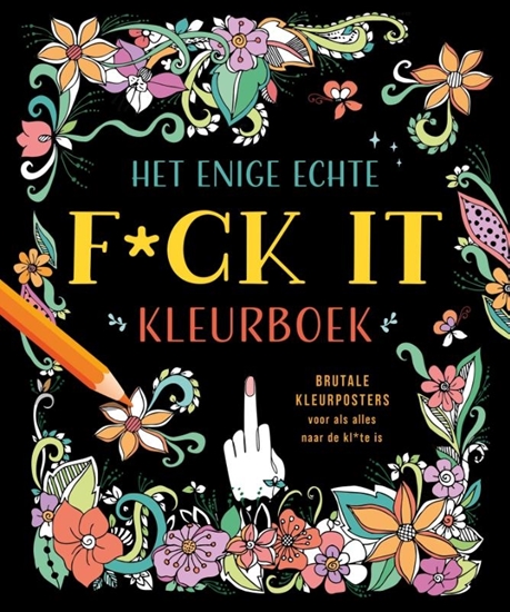 Afbeelding van Het enige echte f*ck it kleurboek