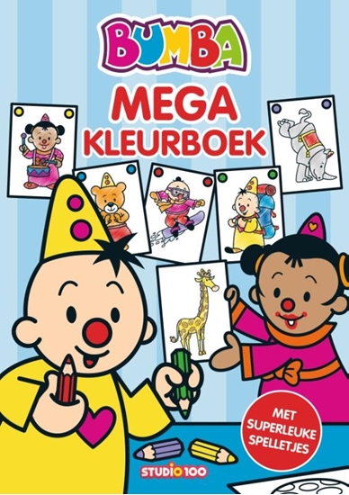 Afbeelding van Bumba : mega kleurboek