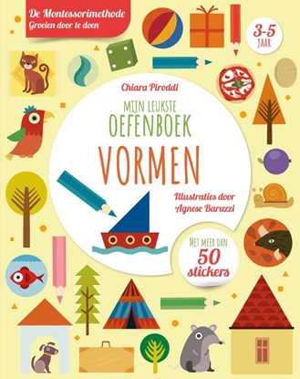 Afbeeldingen van Vormen - Mijn leukste oefenboek